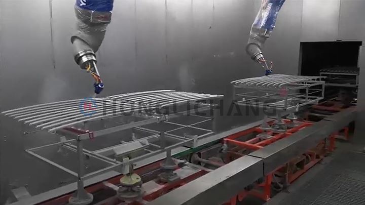 6 Axis Spray ຫຸ່ນຍົນ